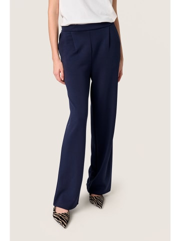 Soaked in Luxury Broek donkerblauw