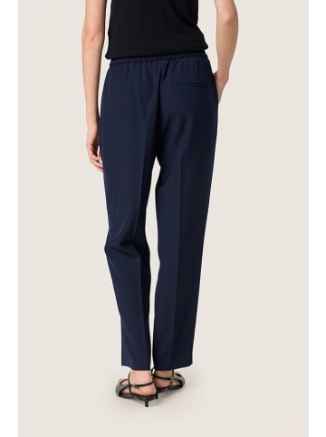 Soaked in Luxury Broek donkerblauw