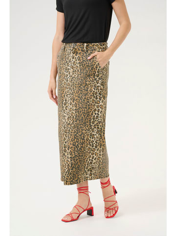 CULTURE Rok beige/camel