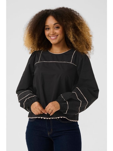 CULTURE Bluse in Schwarz