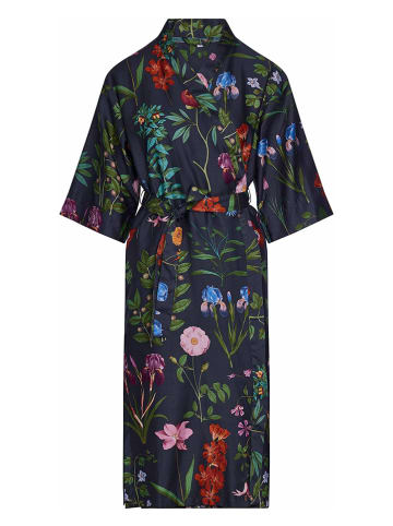 Essenza Kimono "Ilona Marigold" w kolorze antracytowo-zielonym
