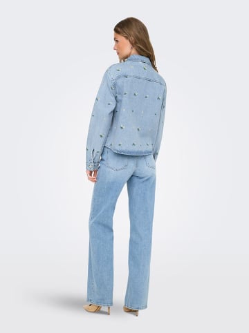 ONLY Jeanshemd in Hellblau