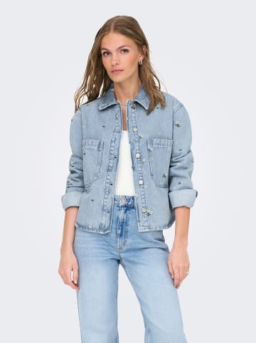 ONLY Jeanshemd in Hellblau