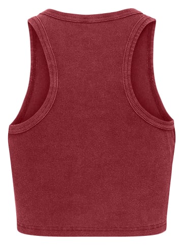 ONLY Top w kolorze czerwonym