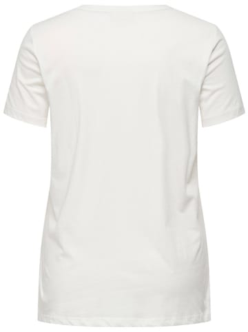 ONLY Carmakoma Shirt in Weiß