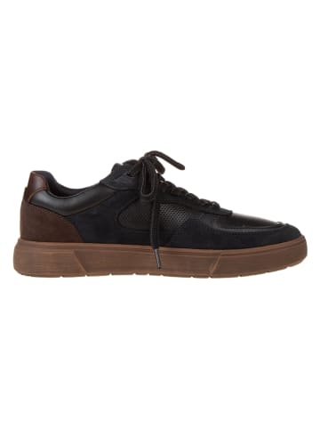 Tamaris Leder-Sneakers in Dunkelblau