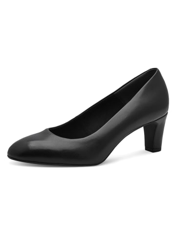 Tamaris Leder-Pumps in Schwarz