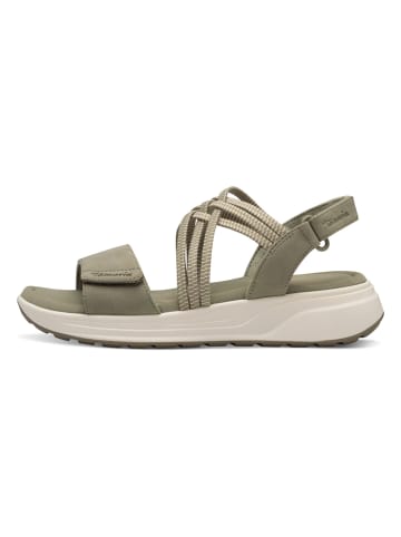 Tamaris Sandalen in Khaki