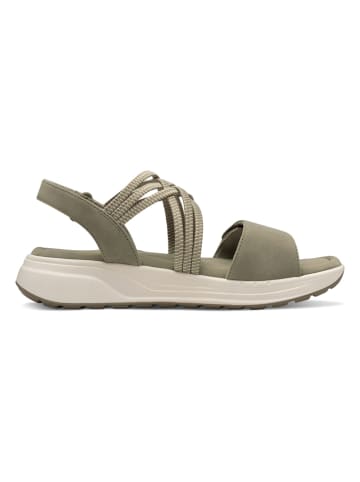 Tamaris Sandalen in Khaki