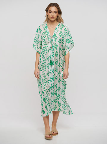 BLE Kleid  in Weiß/ Grün