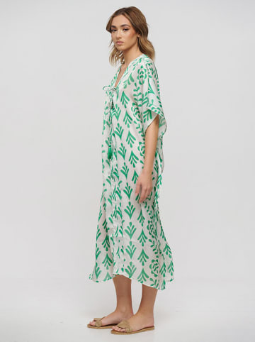BLE Kleid  in Weiß/ Grün