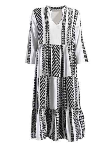 BLE Kleid in Schwarz/ Weiß