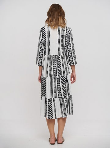 BLE Kleid in Schwarz/ Weiß