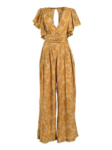 BLE Jumpsuit in Hellbraun