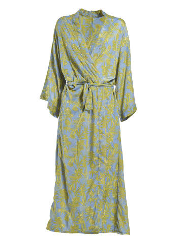 BLE Kimono blauw/geel