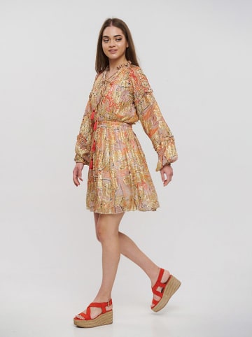 BLE Kleid in Hellbraun/ Orange