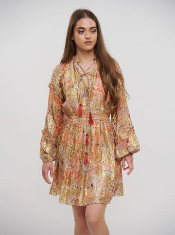BLE Kleid in Hellbraun/ Orange