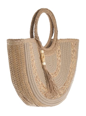 BLE Handtas naturel - (B)50 x (H)25 x (D)10 cm