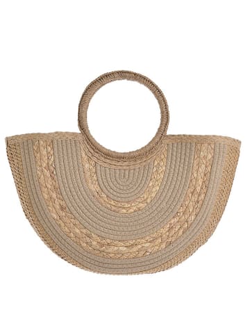 BLE Torebka w kolorze jasnobrązowym - 50 x 25 x 10 cm