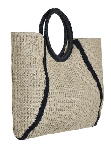 BLE Torebka w kolorze jasnobrązowym - 45 x 25 x 15 cm