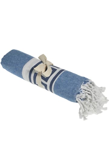 BLE Strandtuch in Blau - (L)170 x (B)90 cm