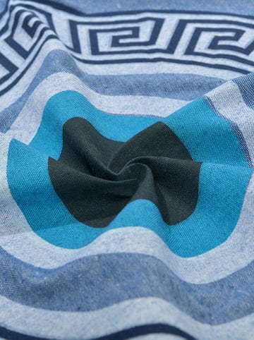 BLE Strandtuch in Blau - (L)170 x (B)90 cm