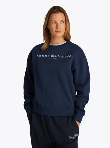 Tommy Hilfiger Sweatshirt in Dunkelblau