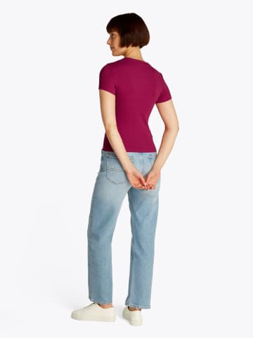 Tommy Hilfiger Koszulka w kolorze jagodowym