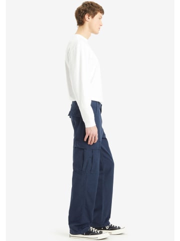 Levi's Bojówki w kolorze granatowym