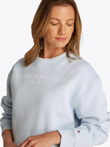Tommy Hilfiger Bluza w kolorze błękitnym