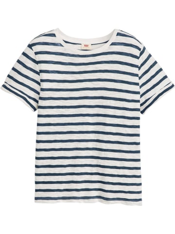 Levi's Shirt in Weiß/ Dunkelblau