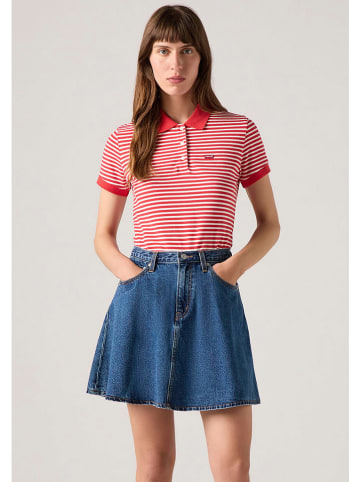 Levi's Poloshirt in Rot/ Weiß