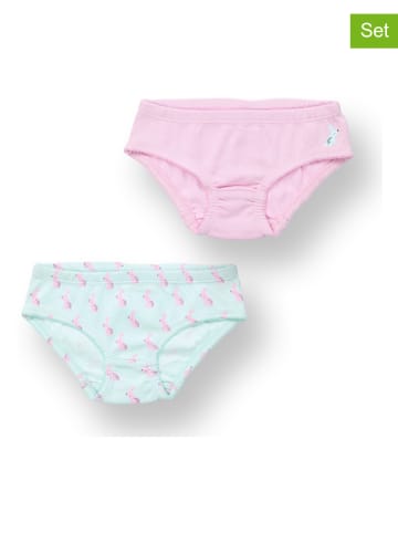 Sense Organics 2er Set: Slips in Türkis/ Rosa