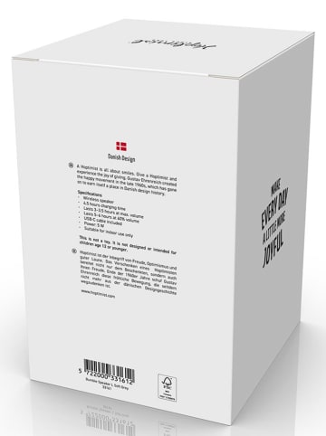 Hoptimist Lautsprecher "L Soft" in Grau - (B)15 x (H)23 x (T)15 cm