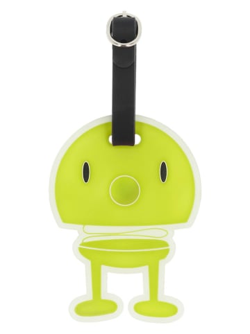 Hoptimist Kofferanhänger in Gelb - (L)10 x (B)8 cm