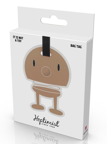 Hoptimist Kofferhanger lichtbruin - (L)10 x (B)8 cm