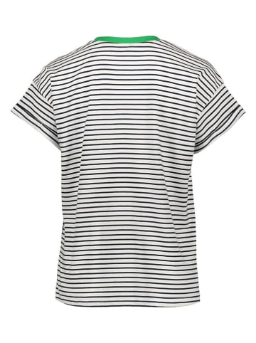 Mexx Shirt in Schwarz/ Weiß