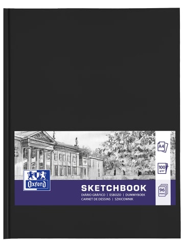 Oxford Sketchbook in Schwarz - DIN A4