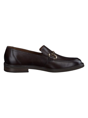 Paul Green Leder-Mokassins in Schwarz