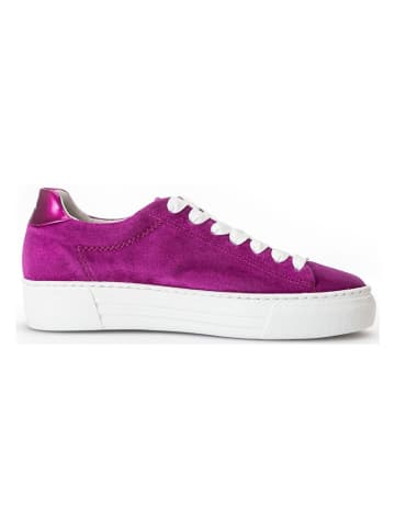 Gabor Leren sneakers paars