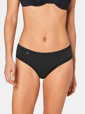 Sloggi 3er-Set: Slips "Weekend Hipster" in Schwarz/ Weiß/ Anthrazit