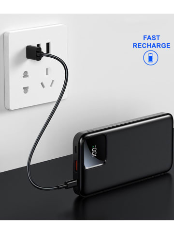 SmartCase Powerbank w kolorze czarnym - 20.000 mAh