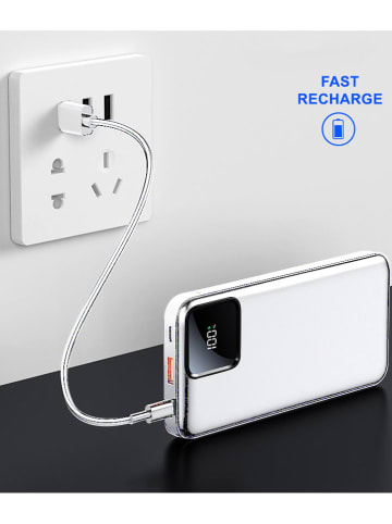 SmartCase Powerbank in Weiß - 20.000 mAh