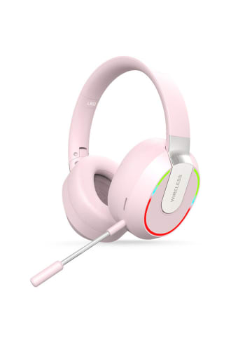 SmartCase Bluetooth-On-Ear-Kopfhörer in Rosa