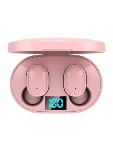 SmartCase Bluetooth-In-Ear-Kopfhörer in Rosa