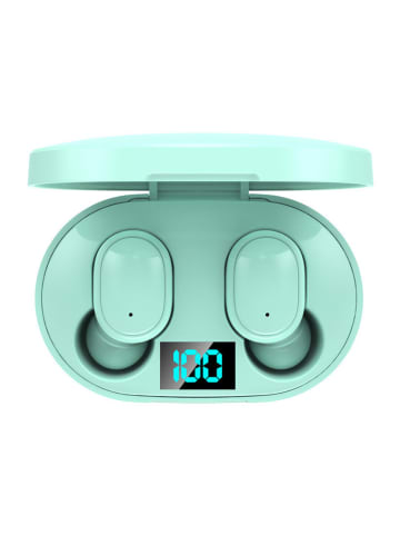 SmartCase Bluetooth-In-Ear-Kopfhörer in Mint