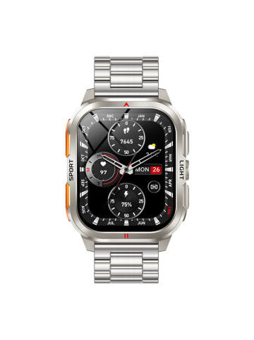SmartCase Smartwatch in Silber