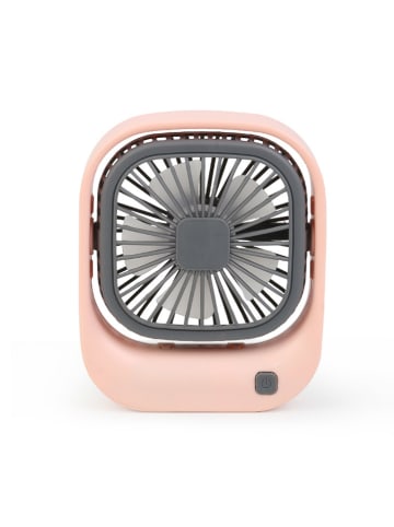 SmartCase Wentylator stołowy USB w kolorze jasnoróżowym