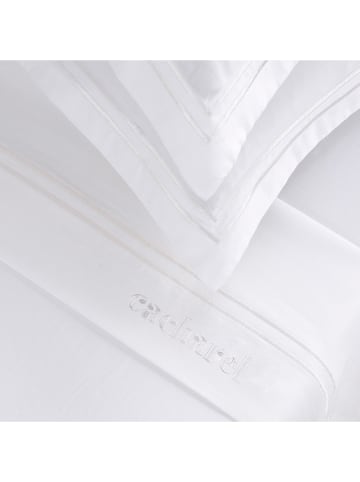 Cacharel Komplet pościeli satynowej "La Rochelle" w kolorze białym