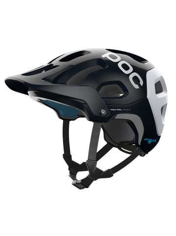 POC Kask rowerowy "Tectal Race SPIN" w kolorze czarno-białym